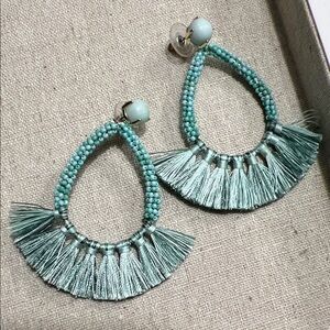 Elegant Teardrop Fringe Earrings